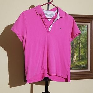 Tommy Hilfiger pink shirt o36